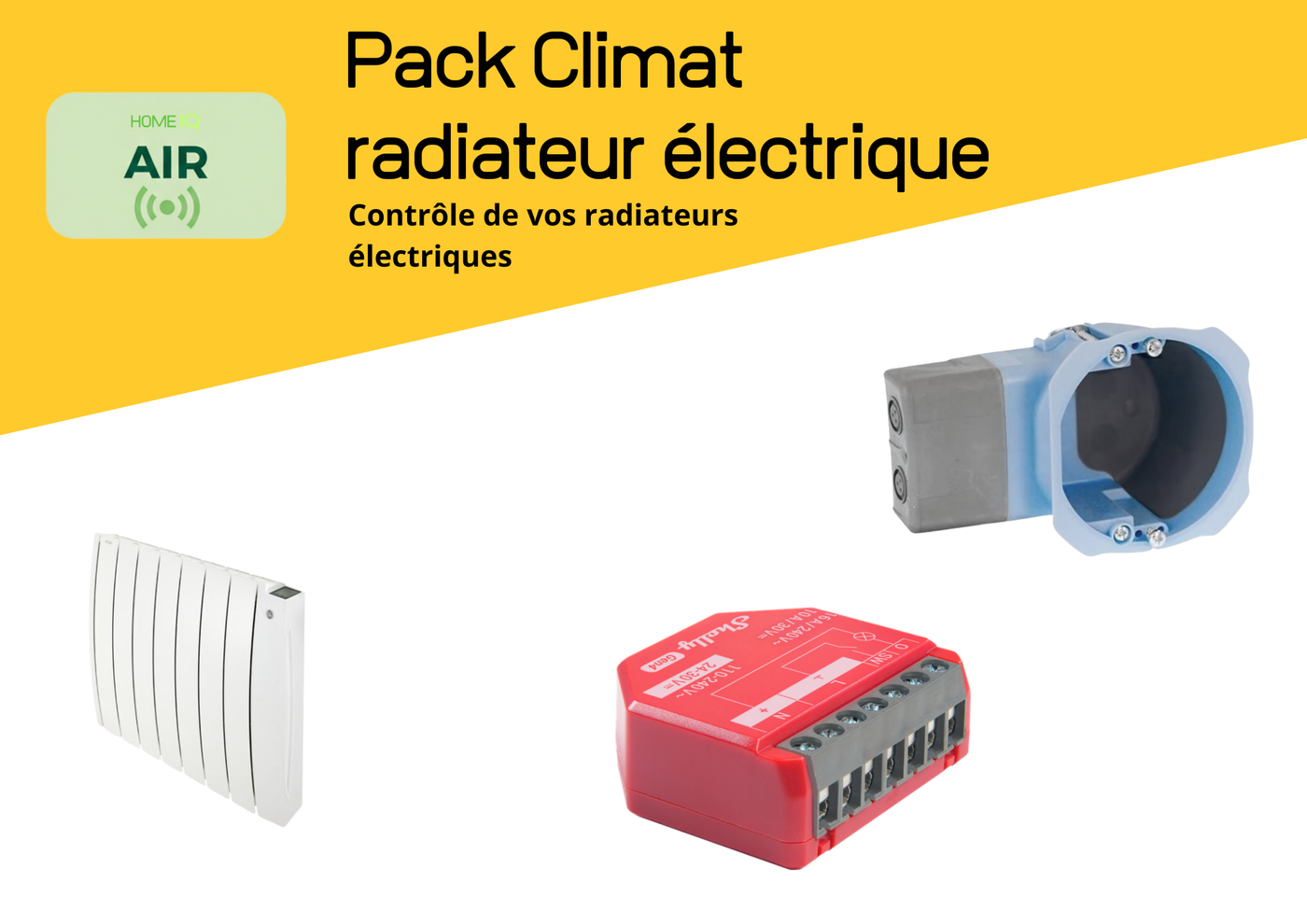 Pack Climat radiateur électrique