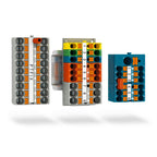 Bloc distributeur 2 fils bleu