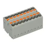 Bloc distributeur 18 fils Gris