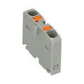 Bloc distributeur 2 fils Gris
