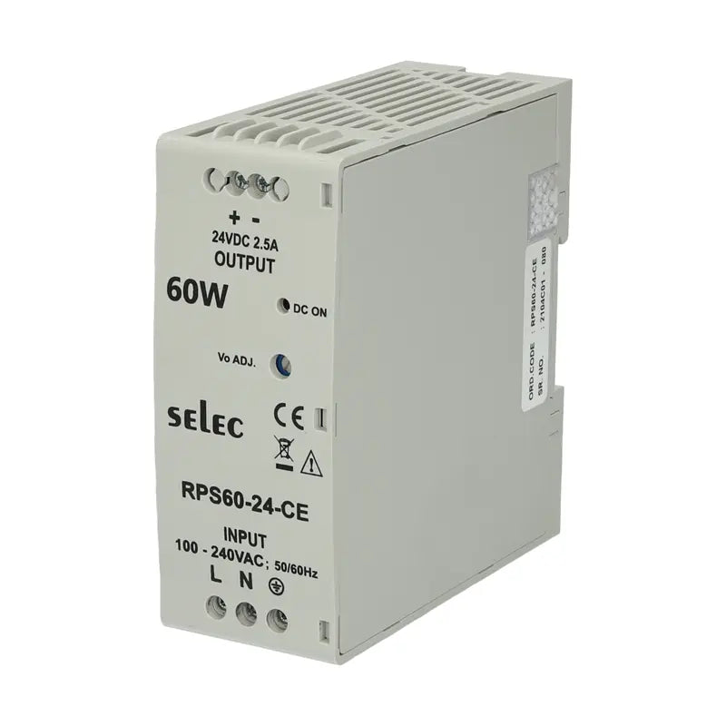 Alimentation 24v 2,5a 60w