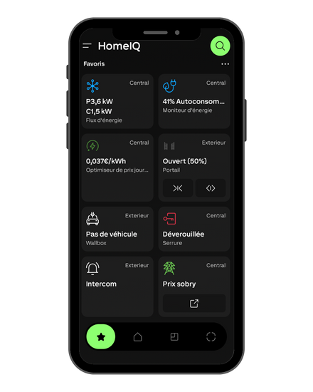App HomeIQ principale