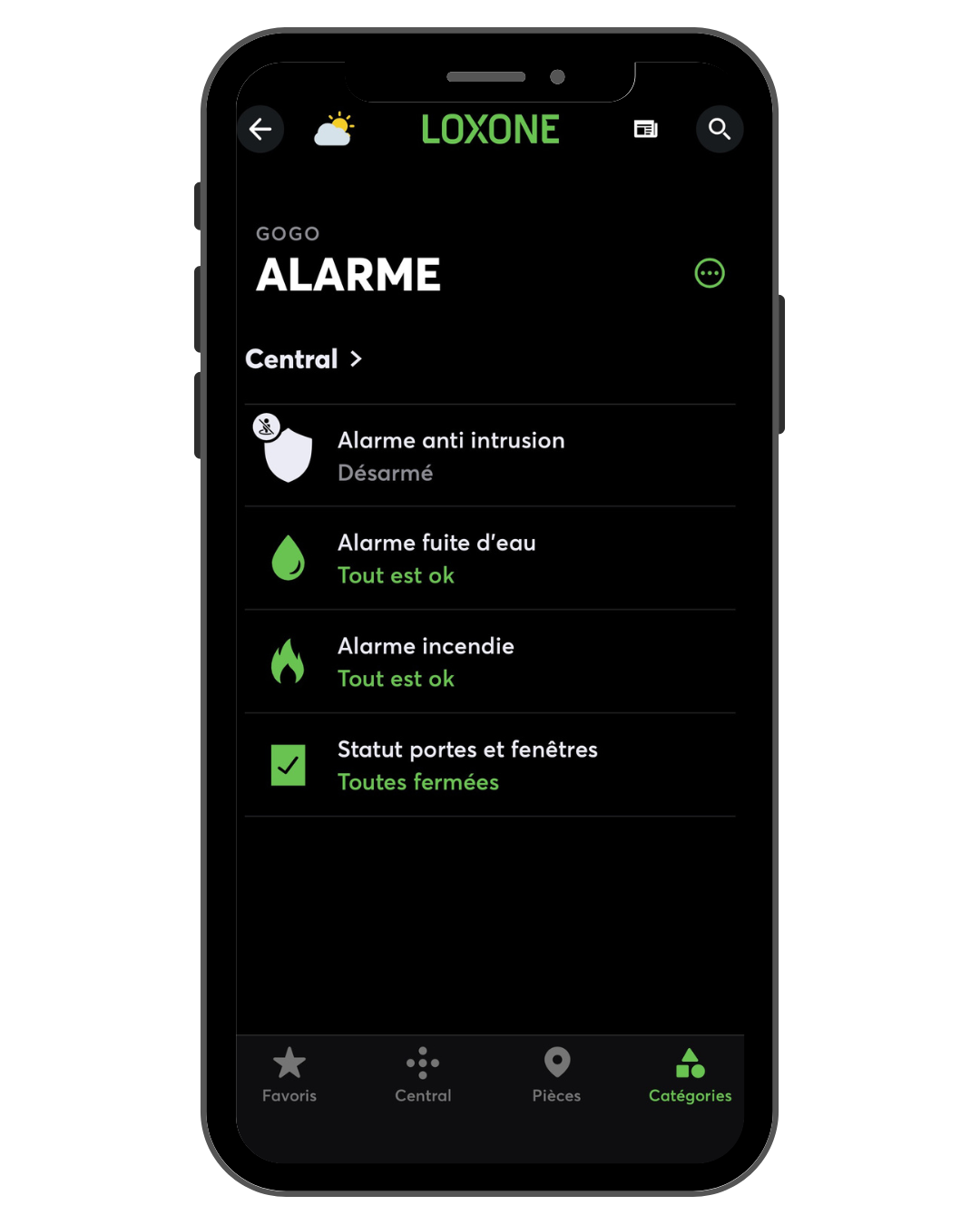 Sécurité & alarmes