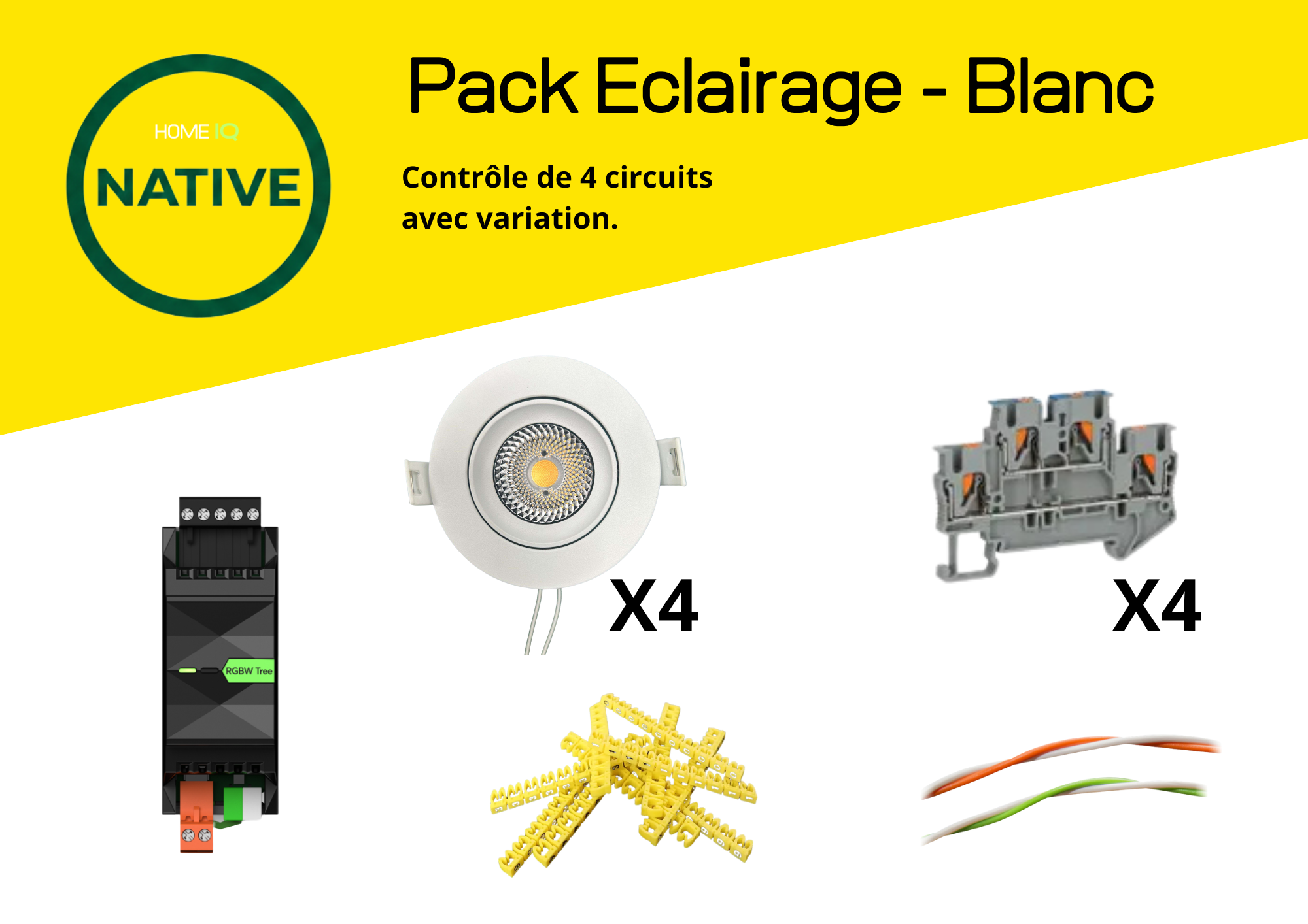 Pack Eclairage Blanc Native